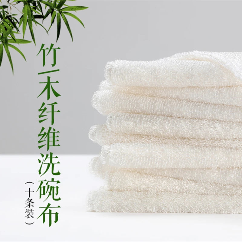 ECO Kitchen Bamboo Fiber Towels Dish Cloth