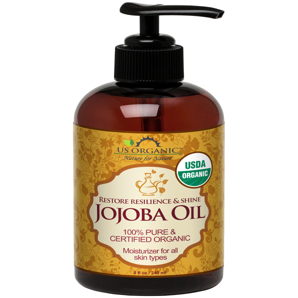 Jojoba Oil, 100% Pure Certified USDA Organic