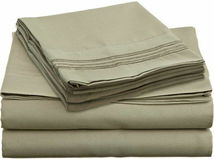 Bamboo Microfiber Organic Soft 4 Piece Sheet Set