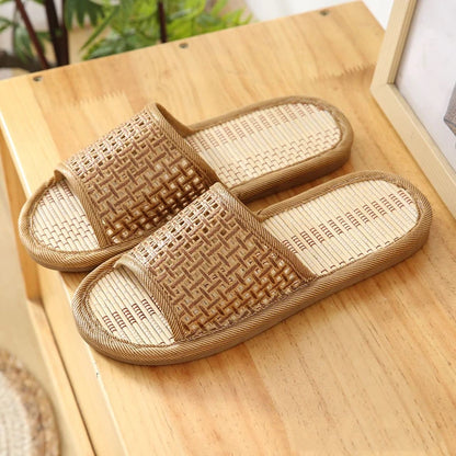 Natural Bamboo Slides/Sandals/ Slippers Rattan 