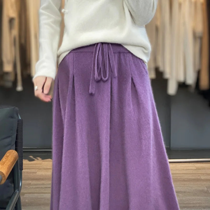 100% Wool Women's Skirt