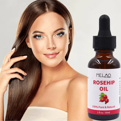 Organic Rosehip Seed Oil  Cold Pressed Facial Oil