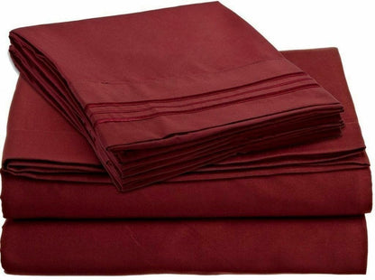 Bamboo Microfiber Organic Soft 4 Piece Sheet Set