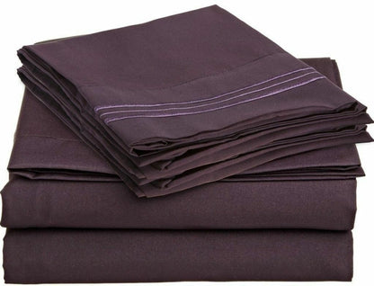 Bamboo Microfiber Organic Soft 4 Piece Sheet Set