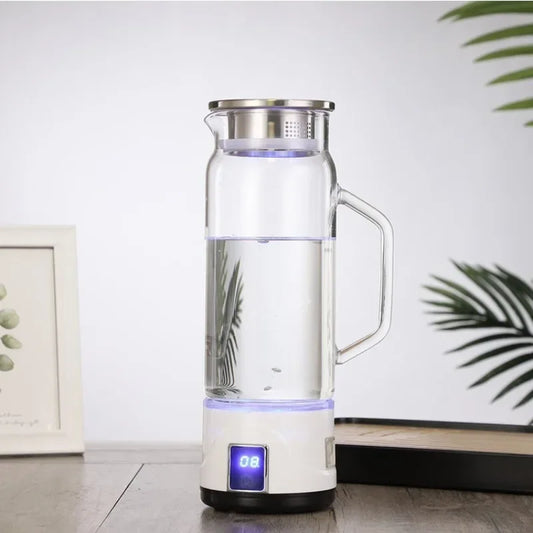 Electric Hydrogen Rich Water Kettle Ionizer Machine Water Filter Drink Hydrogen Water Generator Hydrogen Bottle