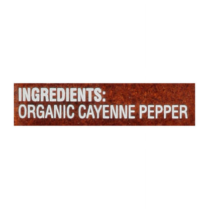 (3 Pack) , Organic Cayenne Pepper, GMO Free, 2.89 Oz Bottle