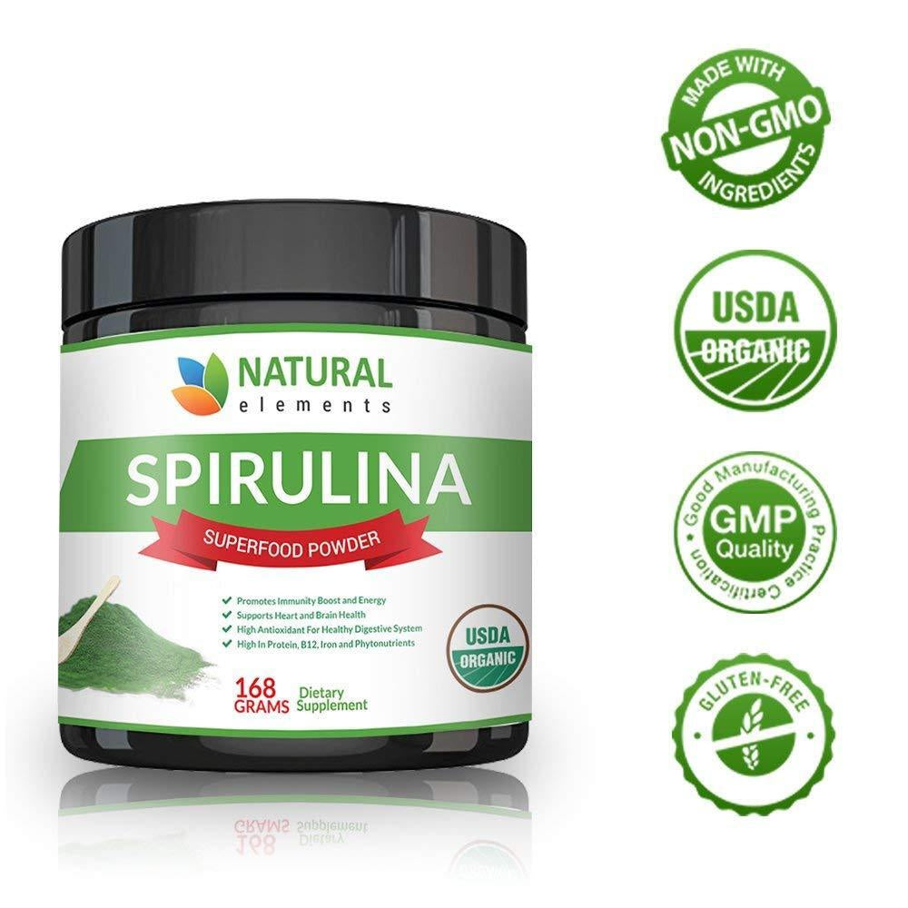 USDA Organic Spirulina Powder - Highest Quality of Blue Green Algae