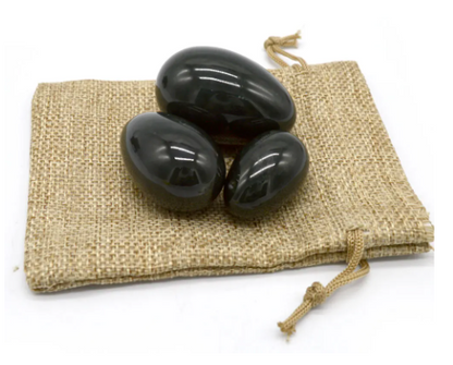 Yoni Egg Natural Nephrite Jade Eggs Set 