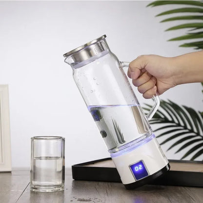 Electric Hydrogen Rich Water Kettle Ionizer Machine Water Filter Drink Hydrogen Water Generator Hydrogen Bottle