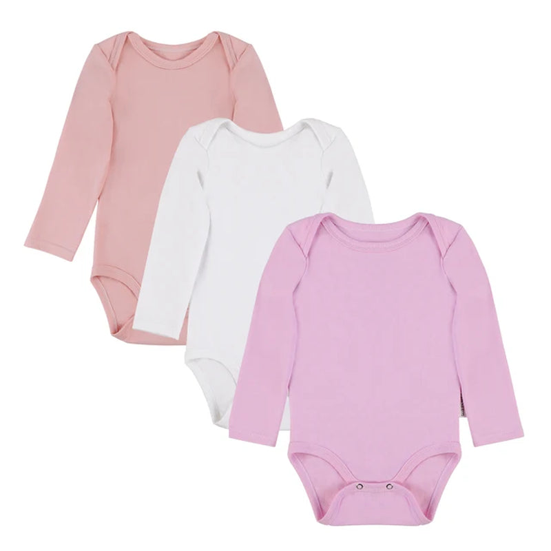 3Pcs/Lot Baby Bodysuit 100% Organic Cooton Baby Jumpsuit for Boy & Girl 0-24 Month Baby Long Sleeve Clothes Unisex Newborn Suits