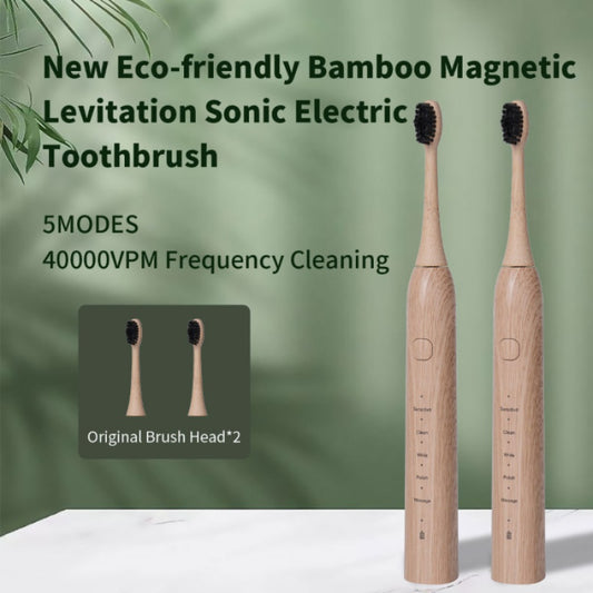 Eco Bamboo Electric Toothbrush Bamboo 