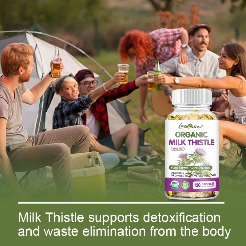 Milk Thistle 1000 Mg Silymarin and Dandelion Root