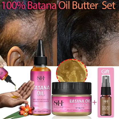 Pure Batana Oil for Hair Growth Natural 100% Batana Oil Butter Hair Mask