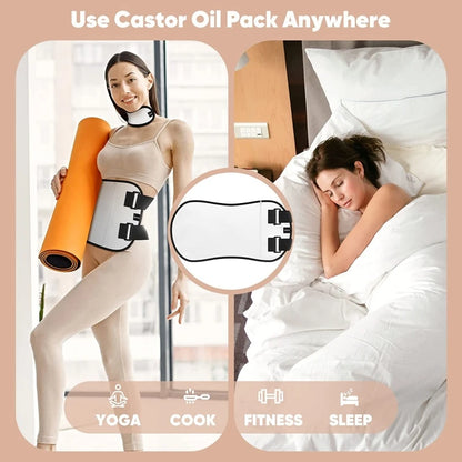 Castor Oil Waist Pack Wrap