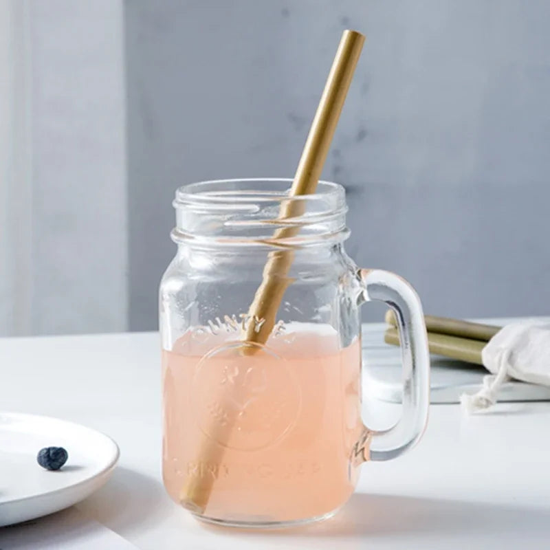 Reusable Bamboo Drinking Straw Eco-Friendly 