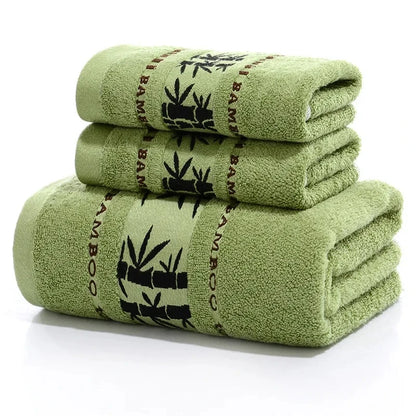 Bamboo Fibre ECO Bath Beach Towel Set 