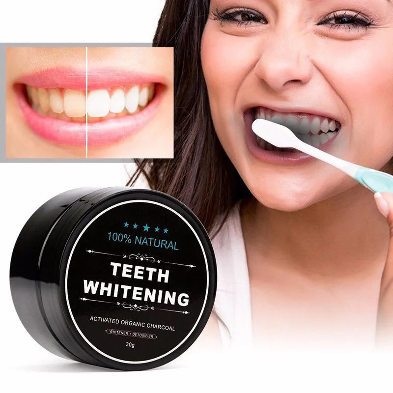 Natural Activated Charcoal Tooth Whitening Powder