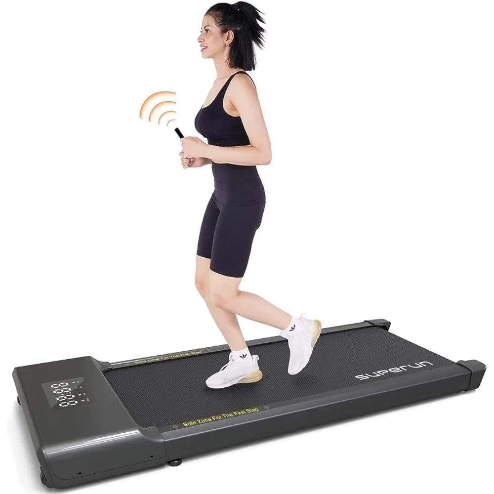 Walking Treadmill under Desk Walking Pad, 2 in 1 Home/Office with Remote Control, Portable with LED Display