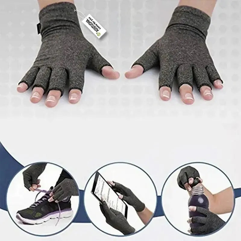 1Pair Arthritis Gloves,Touch Screen Gloves,Compression,Promote Circulation Gloves anti Arthritis Therapy Wrist Support Wristband