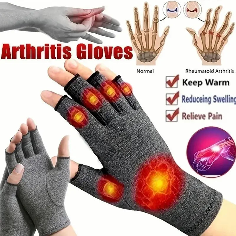 1Pair Arthritis Gloves,Touch Screen Gloves,Compression,Promote Circulation Gloves anti Arthritis Therapy Wrist Support Wristband