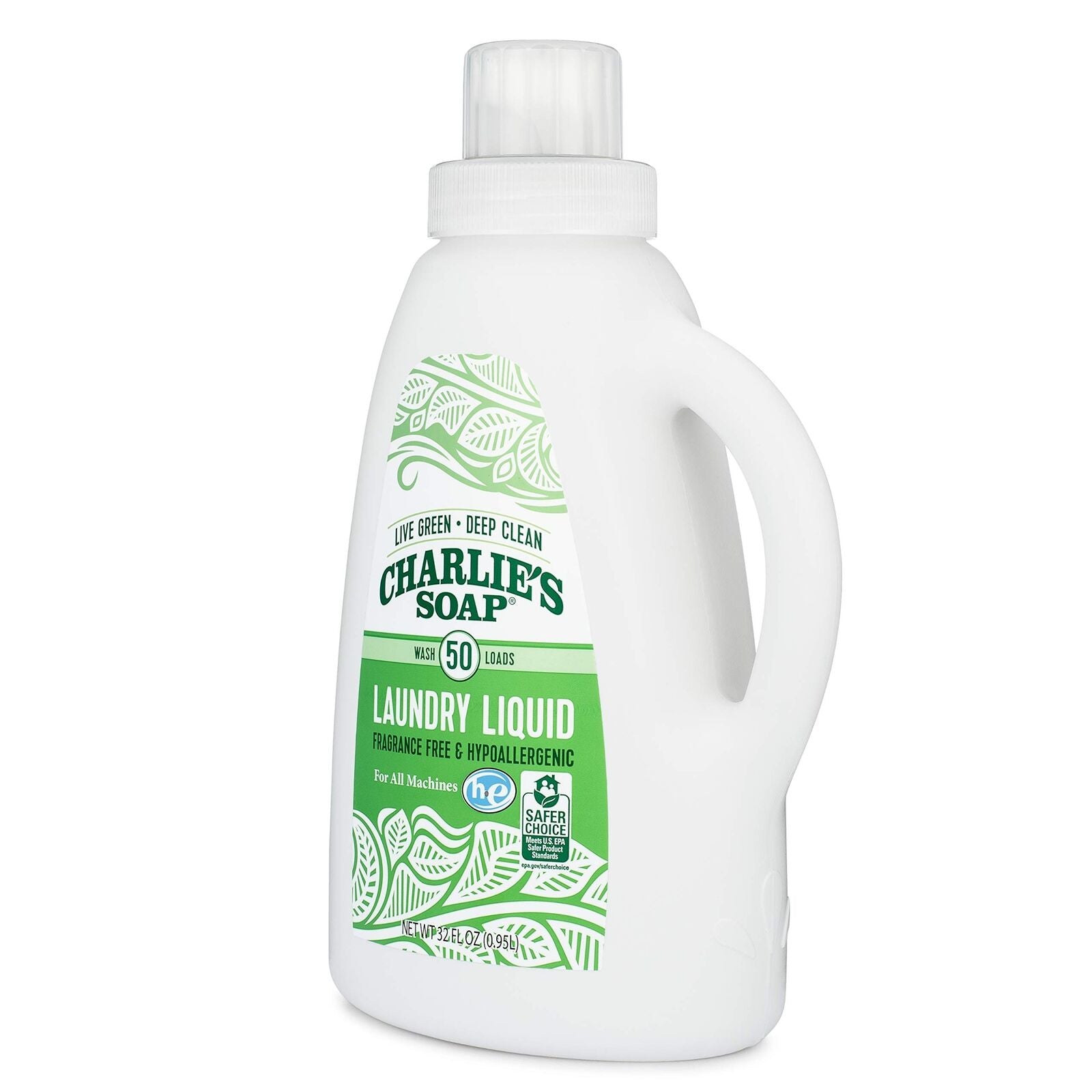 Charlies Soap Natural Laundry Liquid (6 Pack)