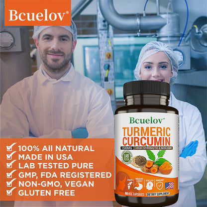 Turmeric Curcumin & Black Pepper 1500Mg