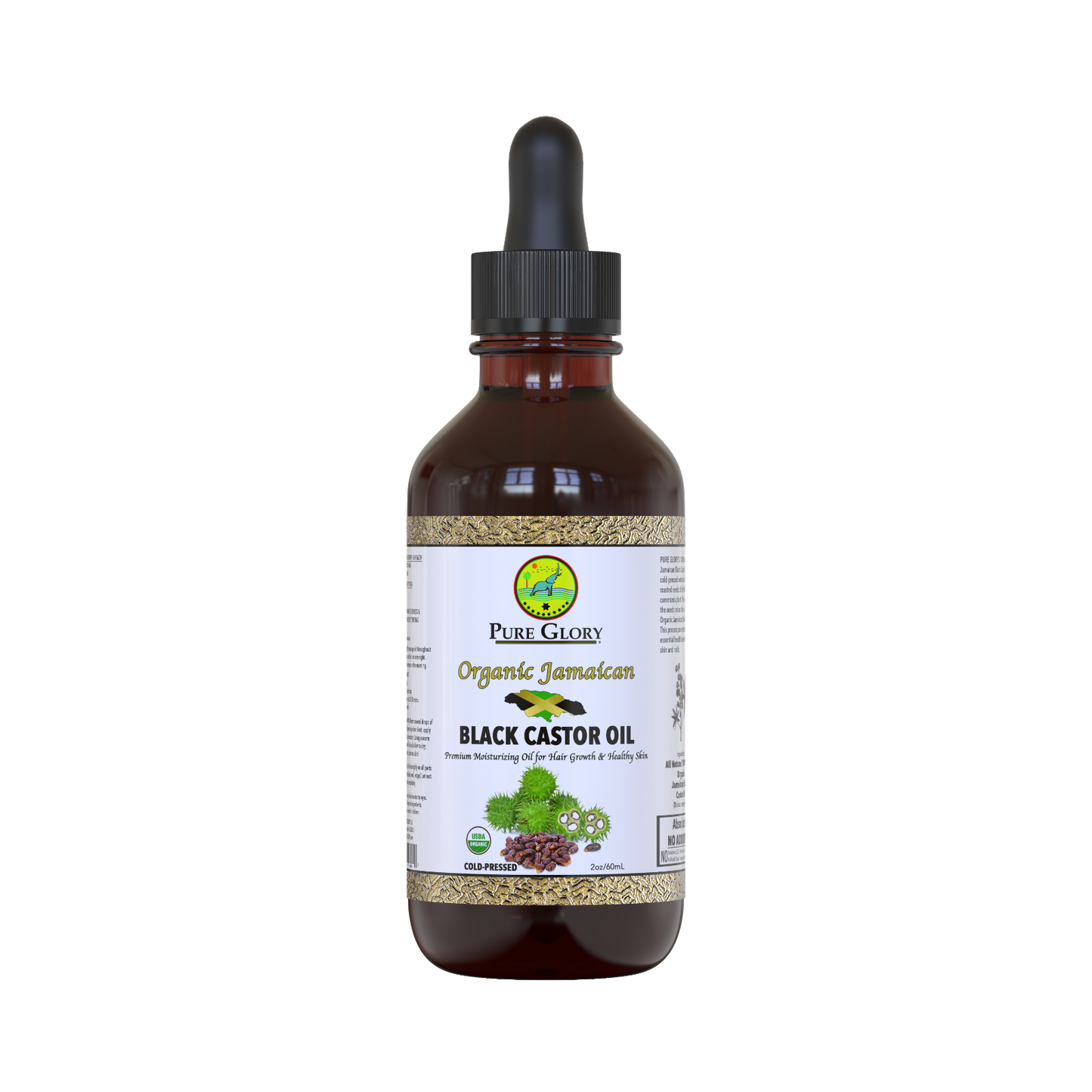 Organic Jamaican Black Castor Oil 100%