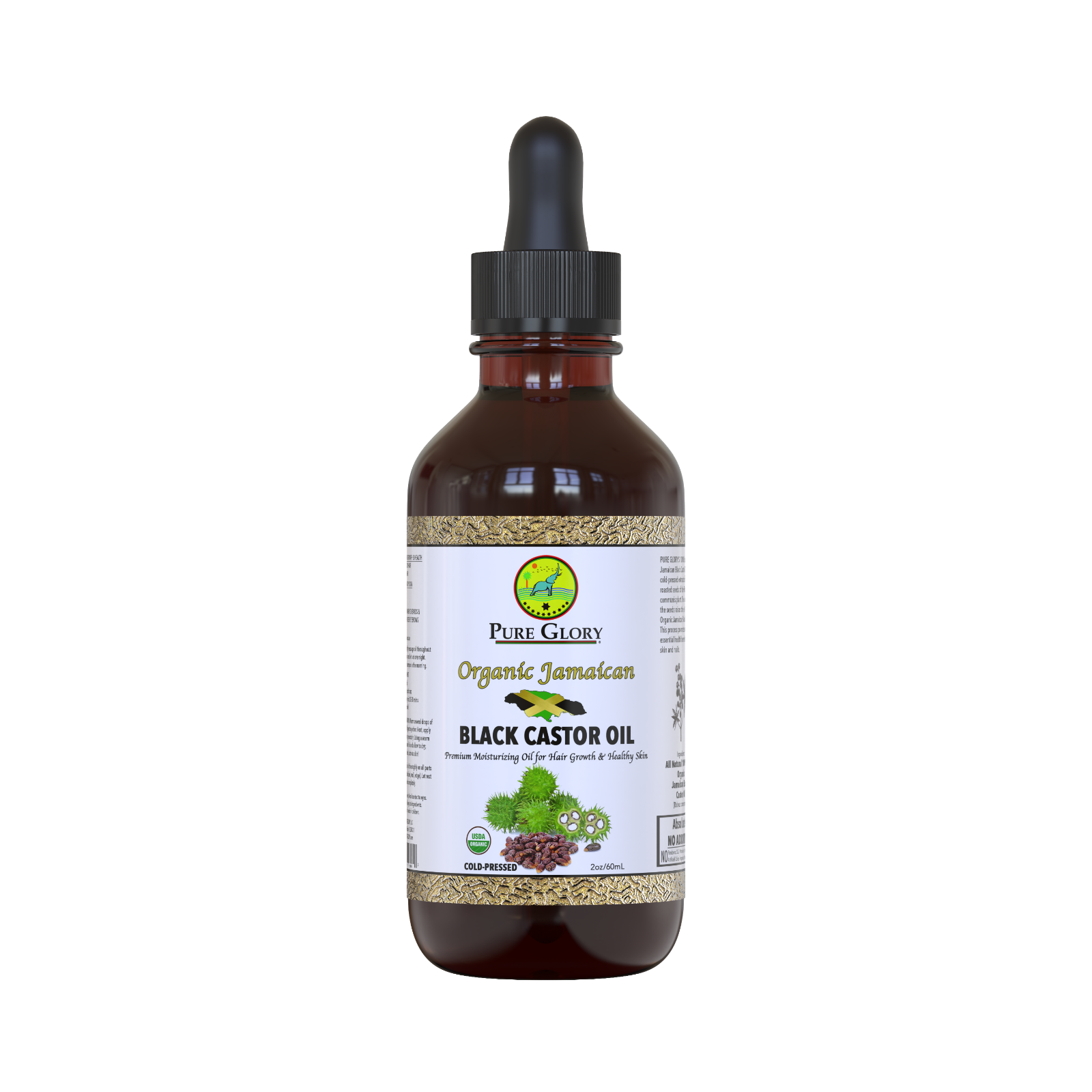 Organic Jamaican Black Castor Oil 100%