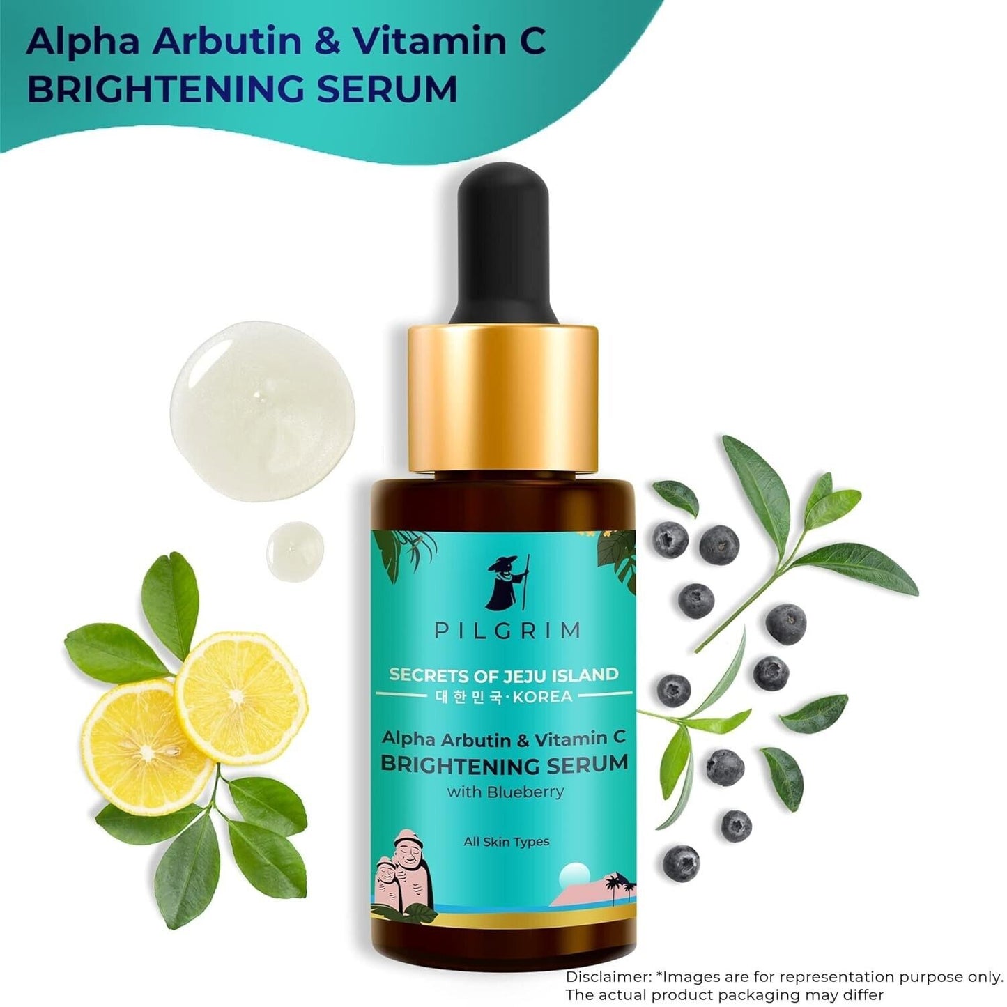 Alpha Arbutin & Vitamin C Brightening Skin Face Serum (30Ml)