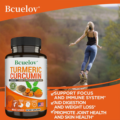 Turmeric Curcumin & Black Pepper 1500Mg