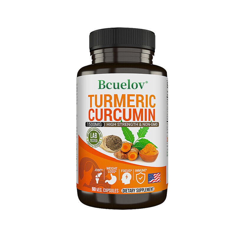 Turmeric Curcumin & Black Pepper 1500Mg