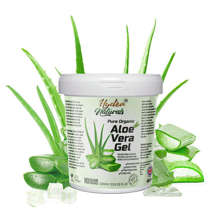 Pure 99% Aloe Vera Gel for Skin Face Hair Body All-Purpose Soothing Refreshing